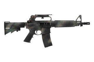 Noveske X WRMFZY Swamp Rat SBR has a custom gen 4 carry handle